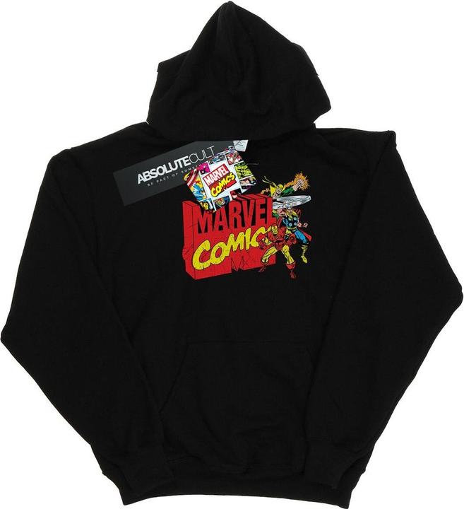 Immagine prodotto Vintage Logo Blast Felpa con Cappuccio Donna (M)