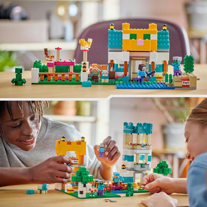 Produktbild LEGO Die Crafting-Box 4 (21249, LEGO Minecraft)