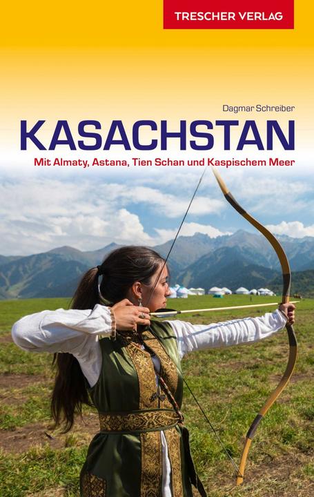 Actual product image Reiseführer Kasachstan (German, Dagmar Schreiber, 2019)