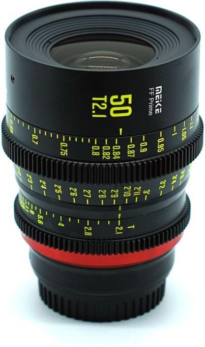 Actual product image Meike 50mm T2.1Full frame FF-L mount (full size)