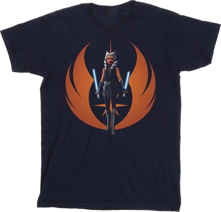 Produktbild Star Wars Clone Wars Ahsoka Rebel Pose TShirt Jungen (152, 158)