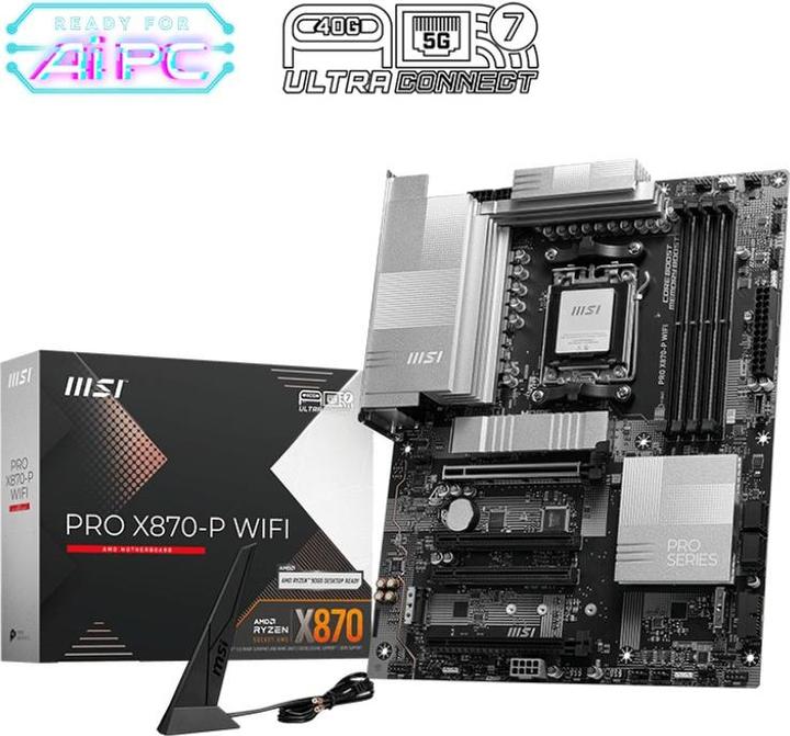 Produktbild MSI PRO X870-P WIFI (AM5, AMD X870, ATX)