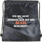 Kögler Sportbeutel, "ICH BIN NICHT KLEIN...", 35x40cm