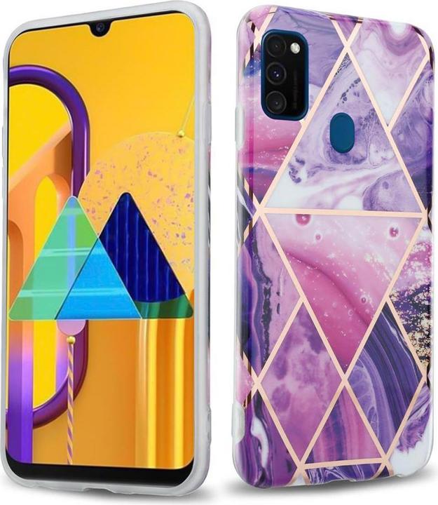 Purple Wave Marble No. 14