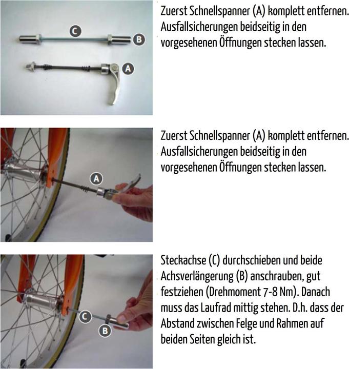 Produktbild FollowMe Achsverlängerung