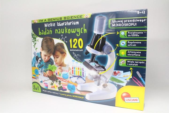 Immagine prodotto Lisciani Sono un genio kit scientifico Il grande laboratorio dei 120 esperimenti