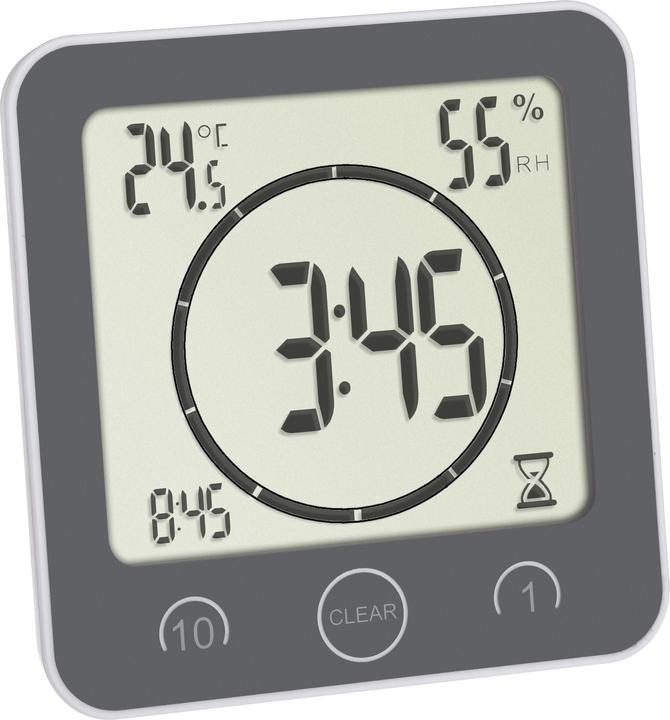 TFA Timer bathroom / kitchen clock with