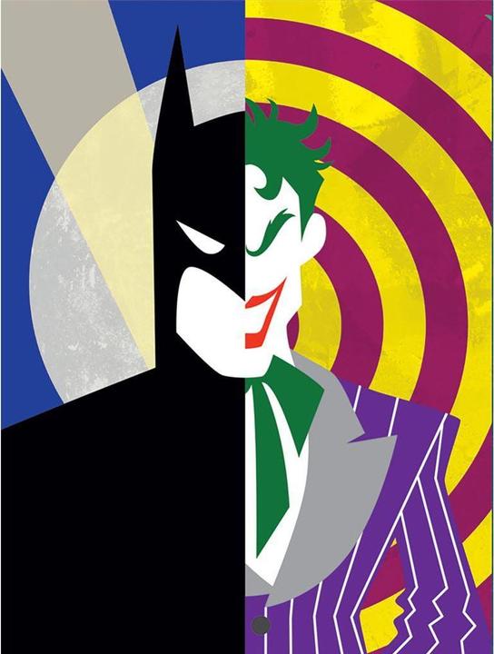 Immagine prodotto Batman Stampa su Tela (80 x 60 cm)