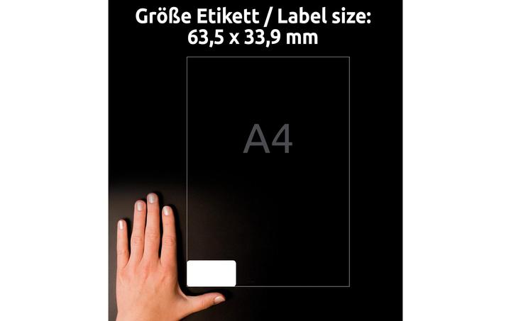 Actual product image Avery Weatherproof labels