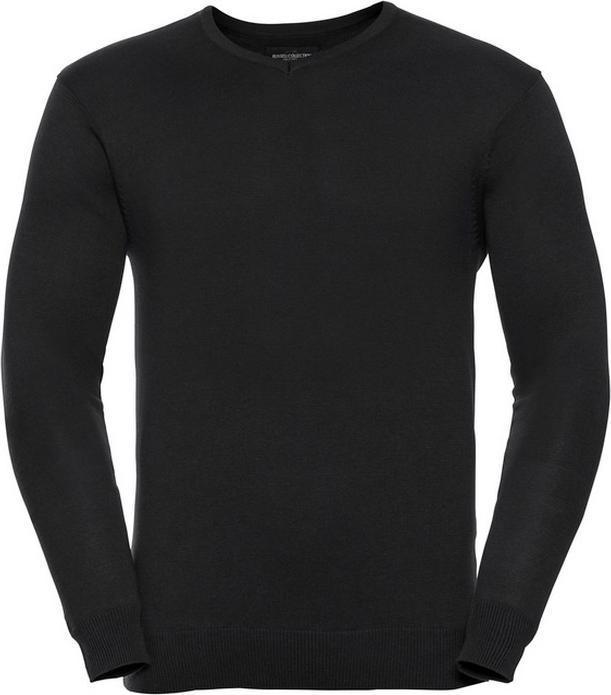 Russell BaumwollAcryl VAusschnitt Sweatshirt