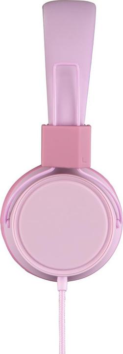 Produktbild Thomson HED8100P Kinderkopfhörer, On-Ear, mit Kabel, Lautstärkebegrenzung, Rosa