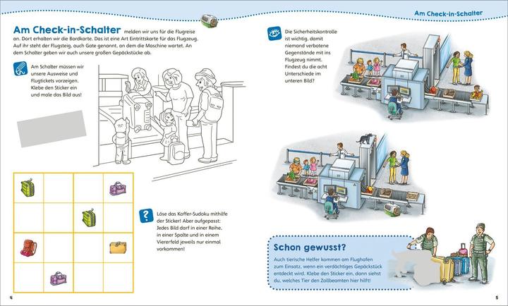 Actual product image Tessloff WAS IST WAS Junior hands-on booklet Airport and aeroplanes
