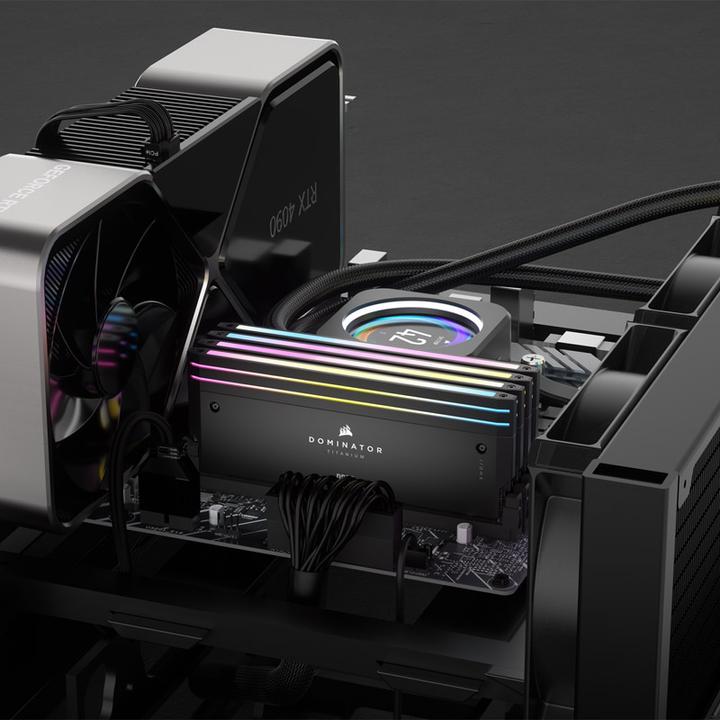 Produktbild Corsair Dominator Titanium (2 x 32GB, 6000 MHz, DDR5-RAM, DIMM)