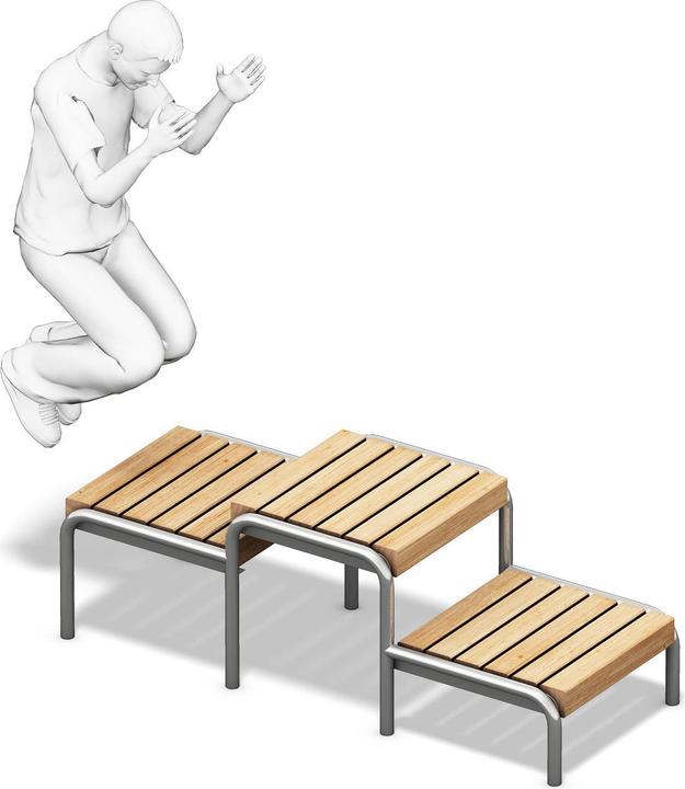 Produktbild Playparc Calisthenics-Station Squat-Plattform