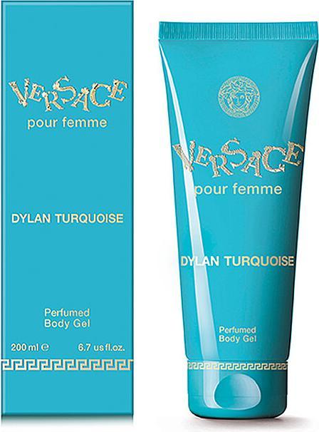 Actual product image Versace Dylan Turquoise - Perfumed Body Gel pour Femme (Body cream, 200 ml)