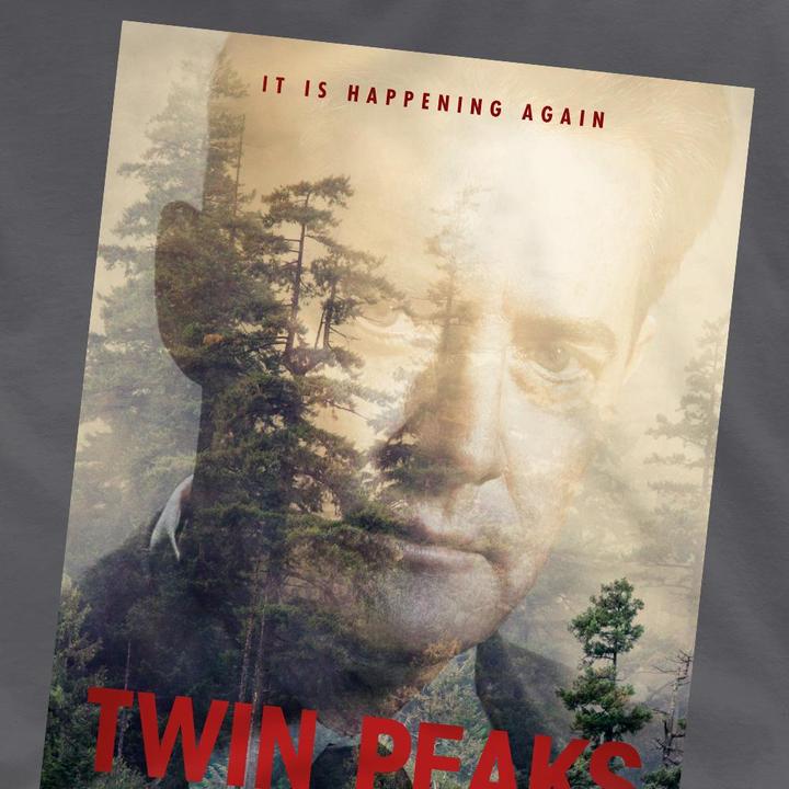 Immagine prodotto Twin Peaks Maglietta Dale Cooper Poster Uomo (XXL)