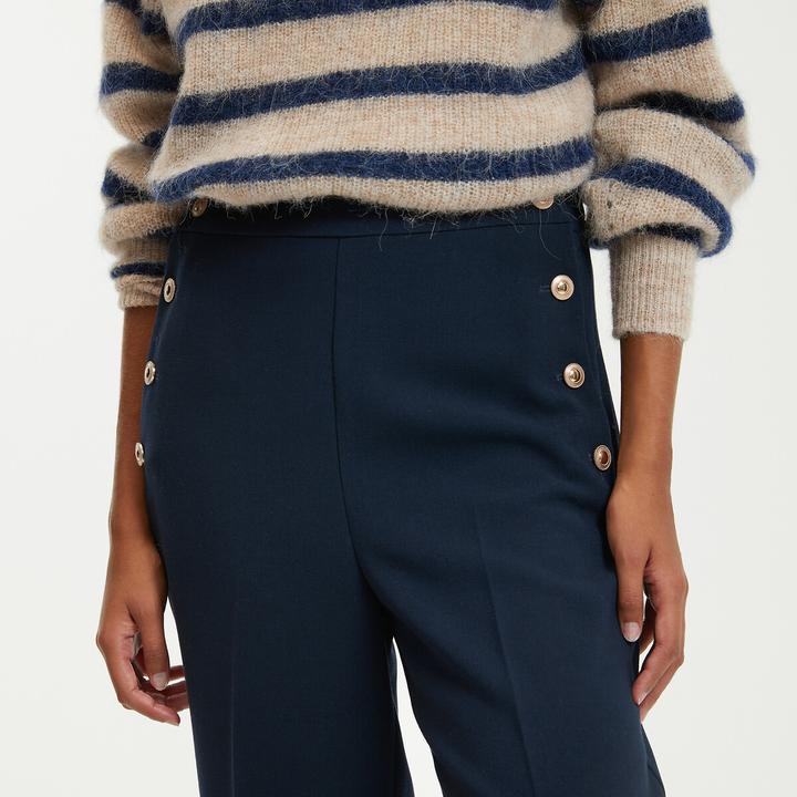 Image du produit La Redoute Collections Pantalon Signature ADRIENNE style marin (32)