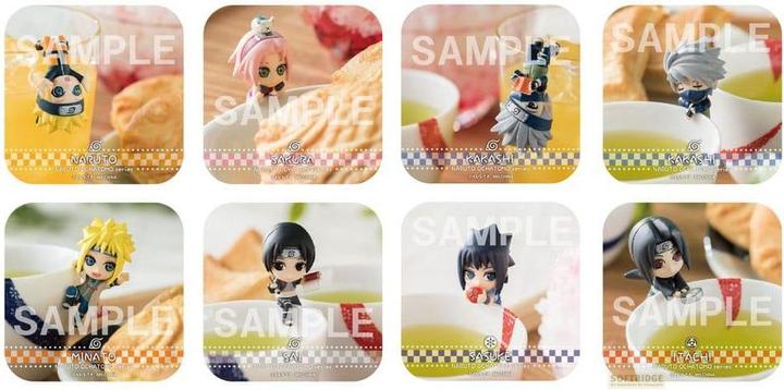 Megahouse Naruto Shippuden Ochatomo Series Collectible Figures 5 cm Konoha Break Time Range (8)