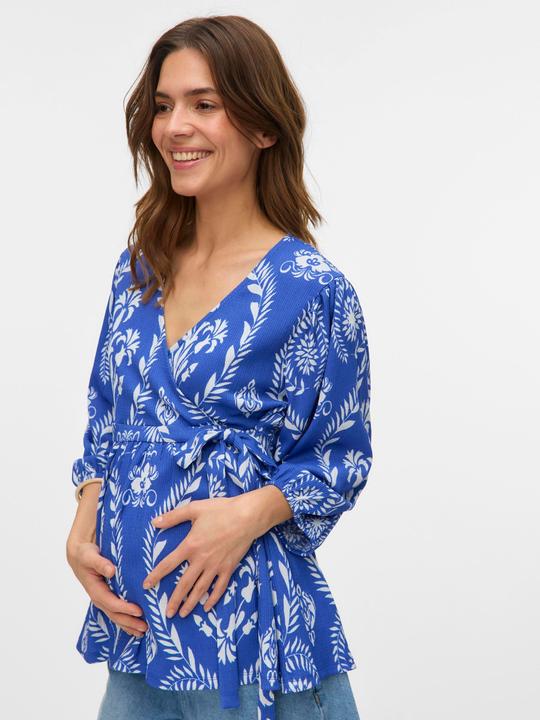 Image du produit Vero Moda Maternity Normal geschnitten V-Ausschnitt Top Top (XL)