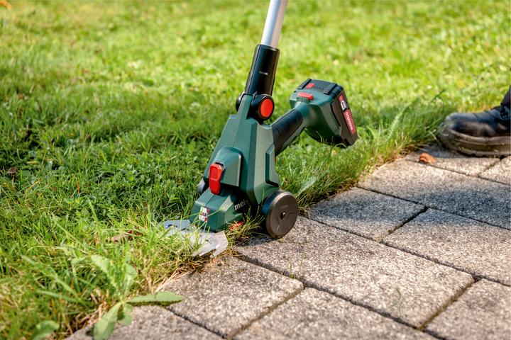 Produktbild Metabo Strauch und SGS LTX Q (Akkuheckenschere)