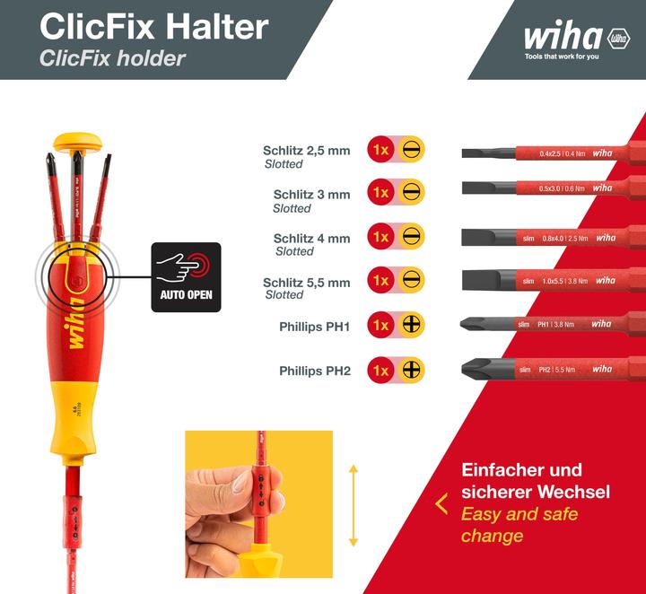 Produktbild Wiha Schraubendreher (Schlitz)