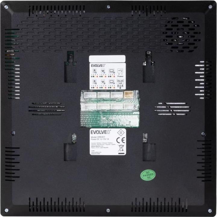 Image du produit Evolveo DoorPhone AHD7, Sada domácího WiFi videotelefonu s ovládáním brány nebo dveří černý monitor (Filaire, Sans fil)