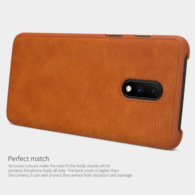 Actual product image Nillkin Qin Series (OnePlus 7)