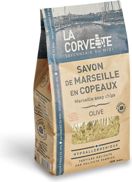 Immagine prodotto La Corvette savon de Marseille en copeaux olive (Lozione di sapone)