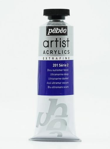 Image du produit Pebeo Artist Acrylics Acrylique extra fine (Ultramarine foncé, 37 ml)