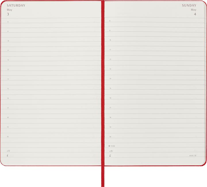 Immagine prodotto Moleskine Tageskalender (A5, Inglese)