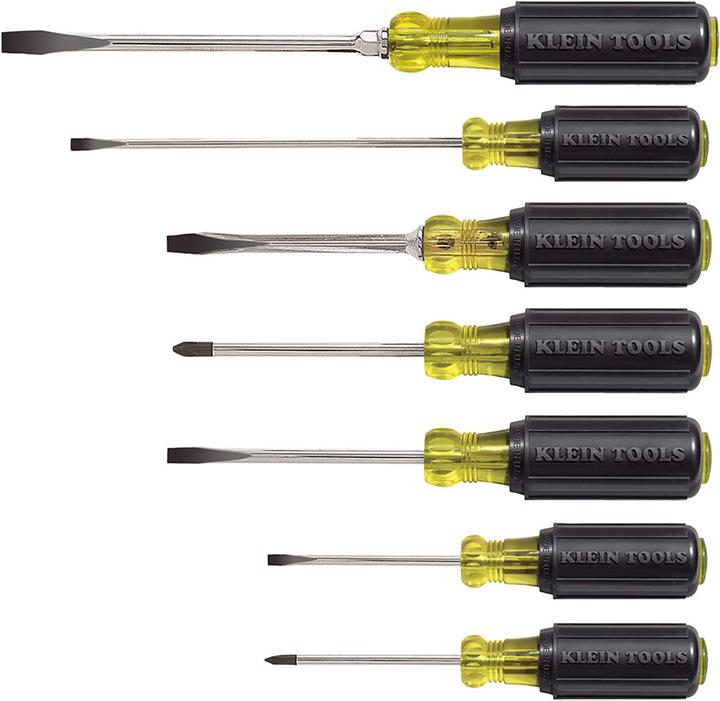 Klein Tools 85076 Schraubendreher, 7-teiliges Set