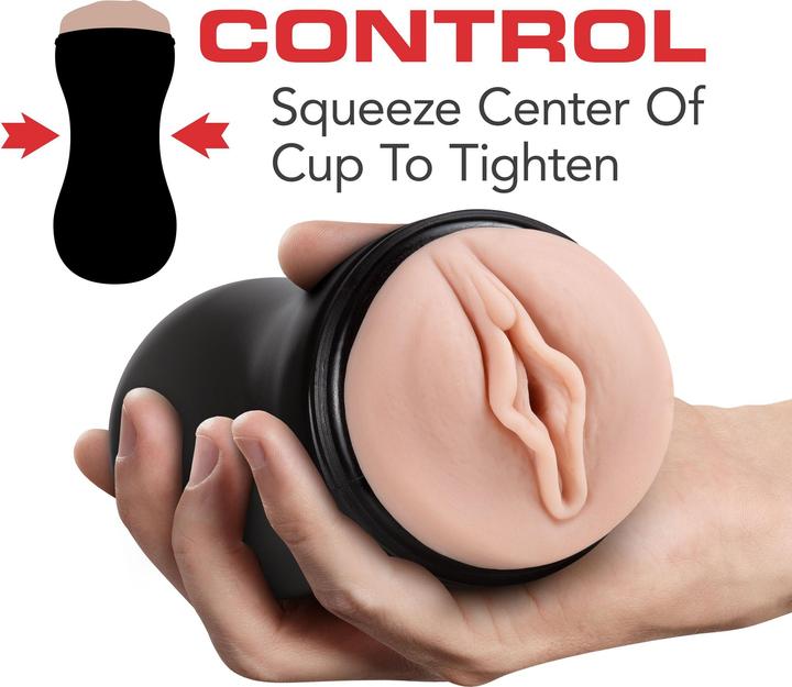Actual product image Blush Soft and wet pussy with pleasure ribs and pleasure balls selfie
