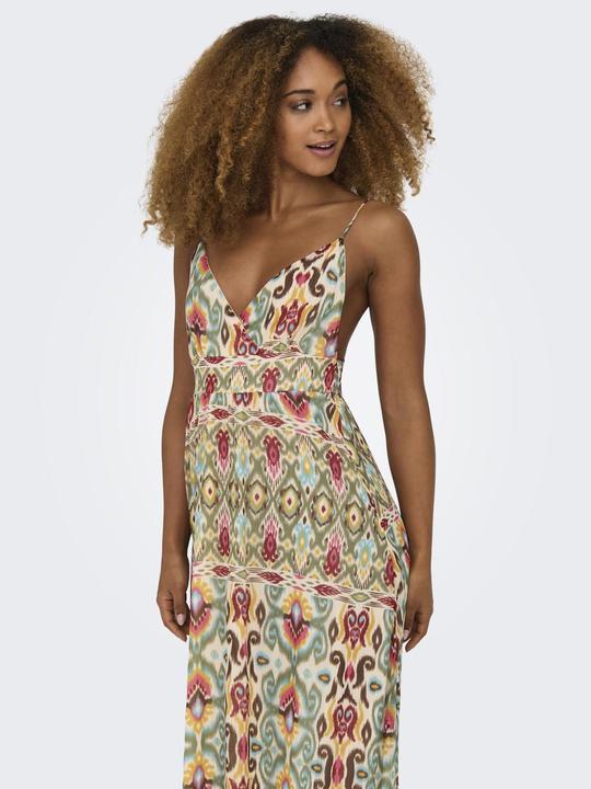 Produktbild Only Normal geschnitten V-Ausschnitt Midikleid Kleid (M)