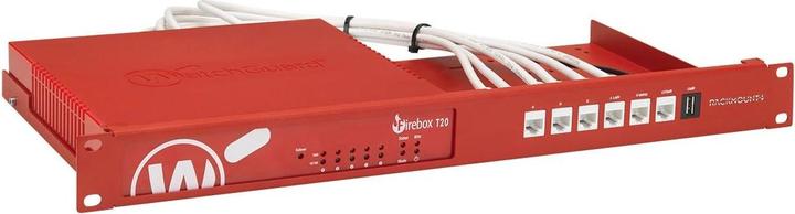 Actual product image Rackmount.IT 1U 6 x RJ-45, f/ WatchGuard Firebox T20, T40 (Mounting kit)