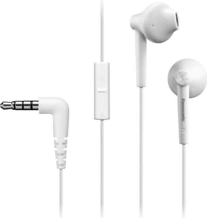 Actual product image Panasonic RP-TCM55E-K In-Ear Headphones Black (Cable)