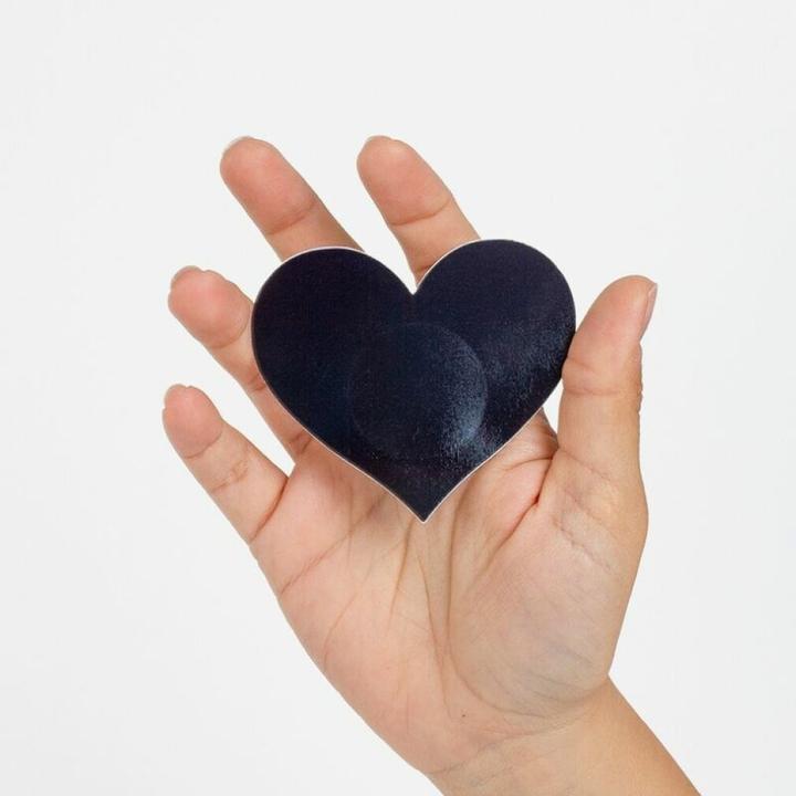 Image du produit Secret play Wow Titten! Cache-Tétons Avec Motif De Coeur