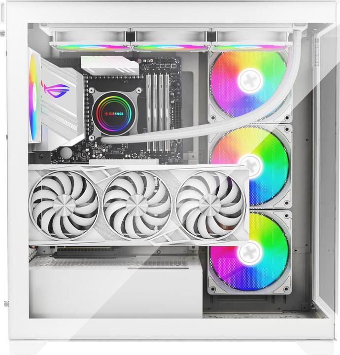 Actual product image Xilence Xilent Gleam XG271 wh (ATX, mATX, Mini-ITX)