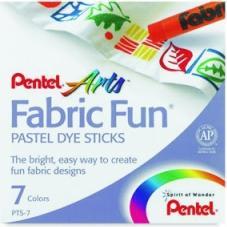 Actual product image Pentel Fabric Crayon Fabric 7s (Multicoloured, 1 x)