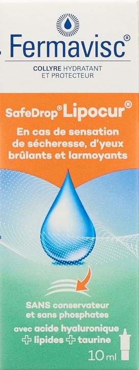 Produktbild OmniVision FERMAVISC SafeDrop Lipocur Gtt Opht Fl 10 ml (10 ml, Fermavisc SafeDrop Lipocur Gtt Opht Fl 10 ml)