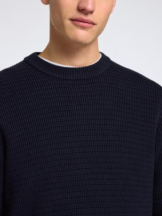 Produktbild Selected Homme Slhtheo Ls Knit Structure Crew Neck (L)