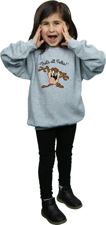 Immagine prodotto Looney Tunes Taz That's All Folks Felpa Ragazze (116)