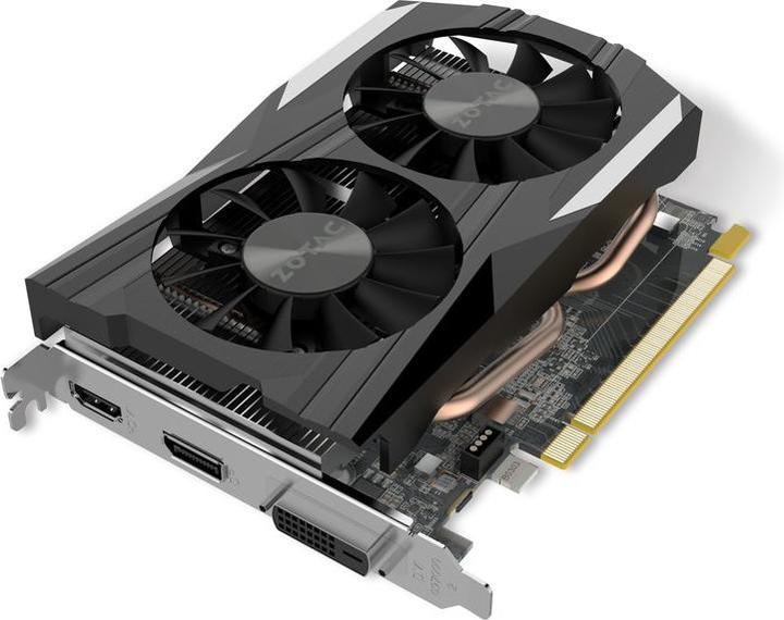 Actual product image Zotac GeForce GTX 1050 Ti OC Edition (4 GB)