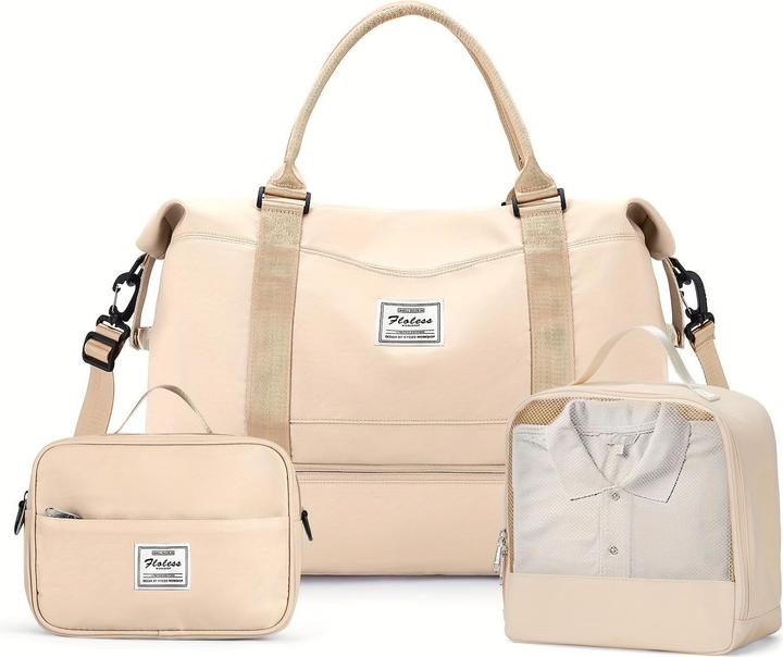 Only-Bags.Store 3pcs Voyage avec un grand Carry-on sac, un sac de sport, et un bagage étanche