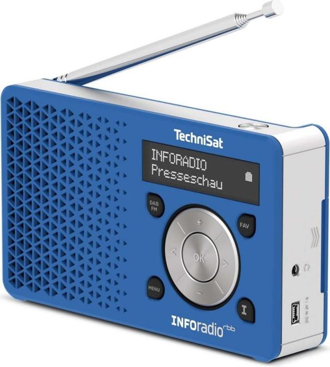 Immagine prodotto TechniSat DigitRadio 1 Inforadio-Edizione rbb scuro/argento (FM)