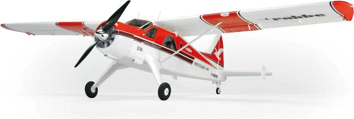 Actual product image Robbe DHC-2 Air Beaver powered aircraft, red, 1520 mm PNP (Multi motor)