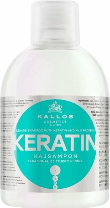 Kallos Cosmetics Keratin (1000 ml, Flüssiges Shampoo)