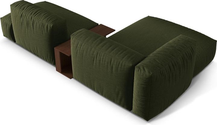 Image du produit Micadoni Canapé D'Angle Gauche Modulaire, "Martina", 2 Places, 292x176x75 Fabriqué en Europe (Canapé d'angle)