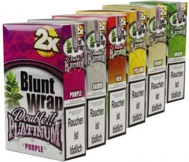 Image du produit Blunt Wraps Blunt Wrap Double Platinum Brown / Chocolate