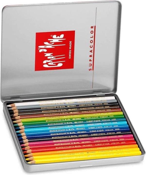 Produktbild Caran d'Ache Supracolor Aquarelle Metallschachtel (Mehrfarbig, 18 x)