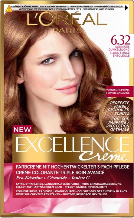 Image du produit L'Oréal Paris Excellence (6,32 Blonde foncée ensoleillée)